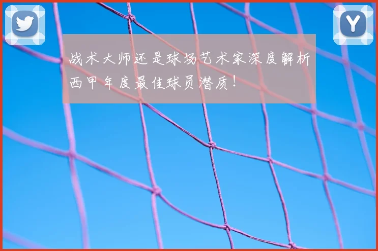 战术大师还是球场艺术家深度解析西甲年度最佳球员潜质!