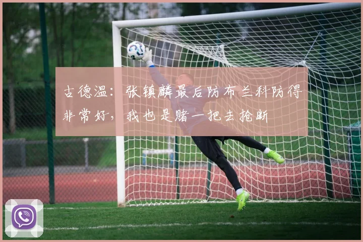 古德温：张镇麟最后防布兰科防得非常好，我也是赌一把去抢断