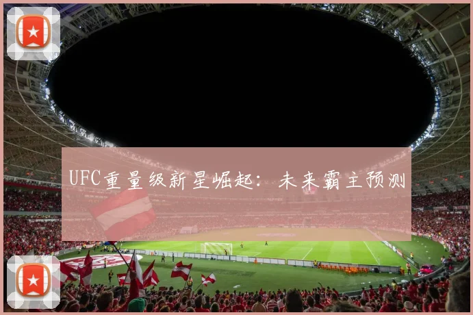 UFC重量级新星崛起:未来霸主预测